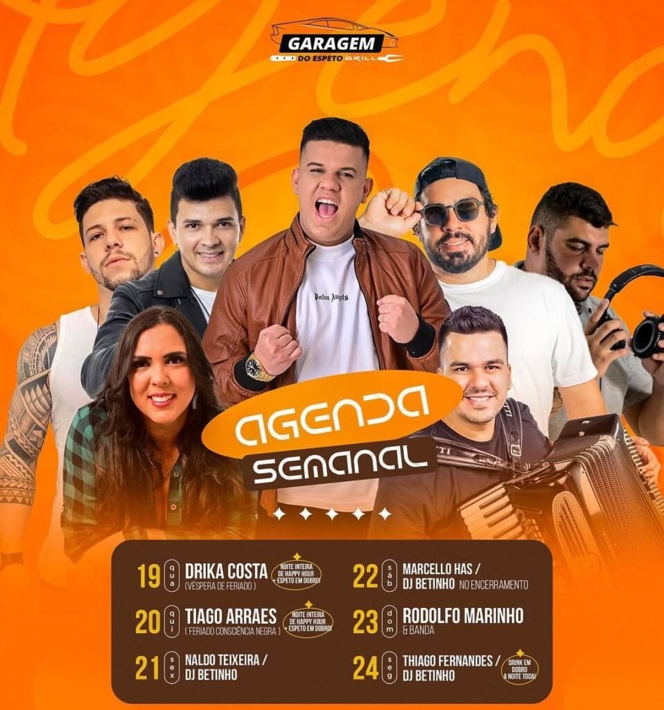 Agenda Musical Deste Domingo (23.11)